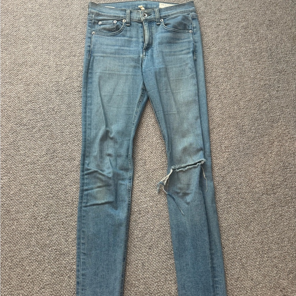 Rag & Bone Light Blue Denim Jeans